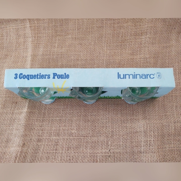 Egg Cups set of 3 by Luminarc NIB - Picture 5 of 6